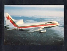SI0248 Transport Aircraft Air Portugal Tri Star 500 postcard