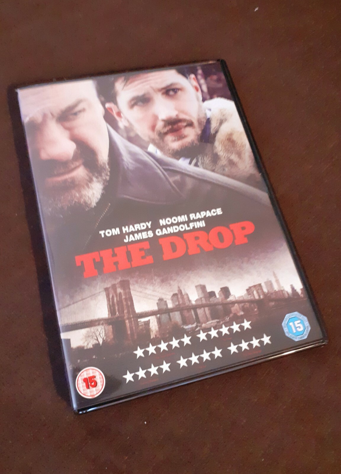 The Drop- DVD- Tom Hardy, (DIR) Roskam- cert 15- 2015