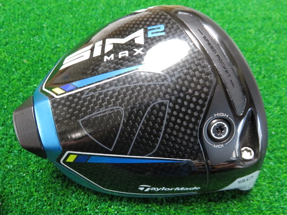 TaylorMade 2021 SIM2 MAX 9° head only with wrench