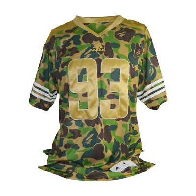 Maillot de foot Adidas x offres Bape A singe de bain rare DW9285 camouflage vert haut