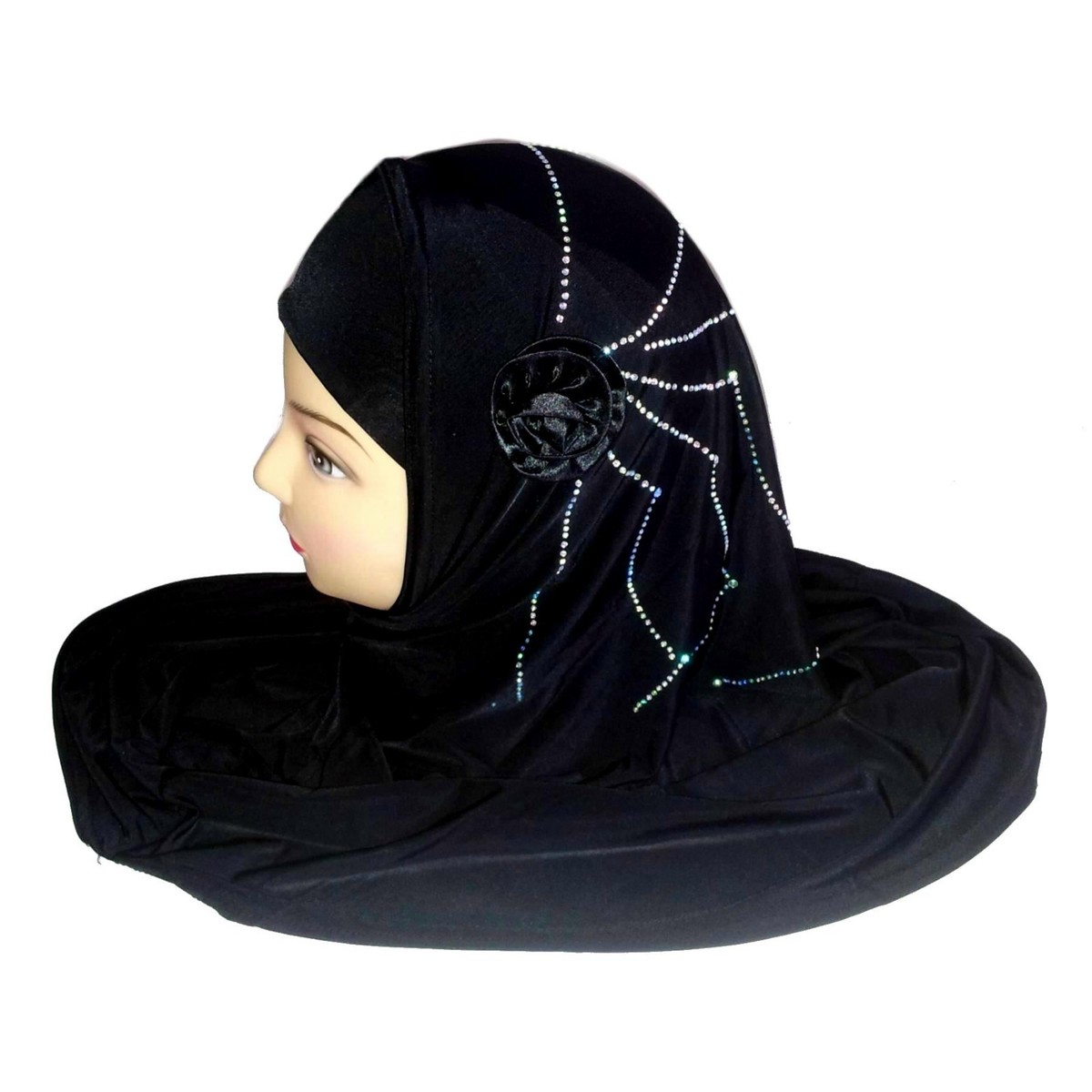 Kopftuch Con Strass Islamico Copricapo Jadeed Muslima Hijab Tuch - Foto 12