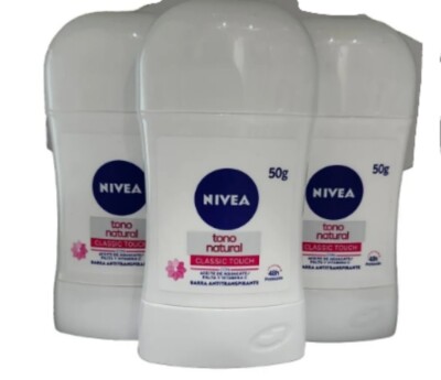  Nivea TONO NATURAL 3PK /ClassicTouch 50G each