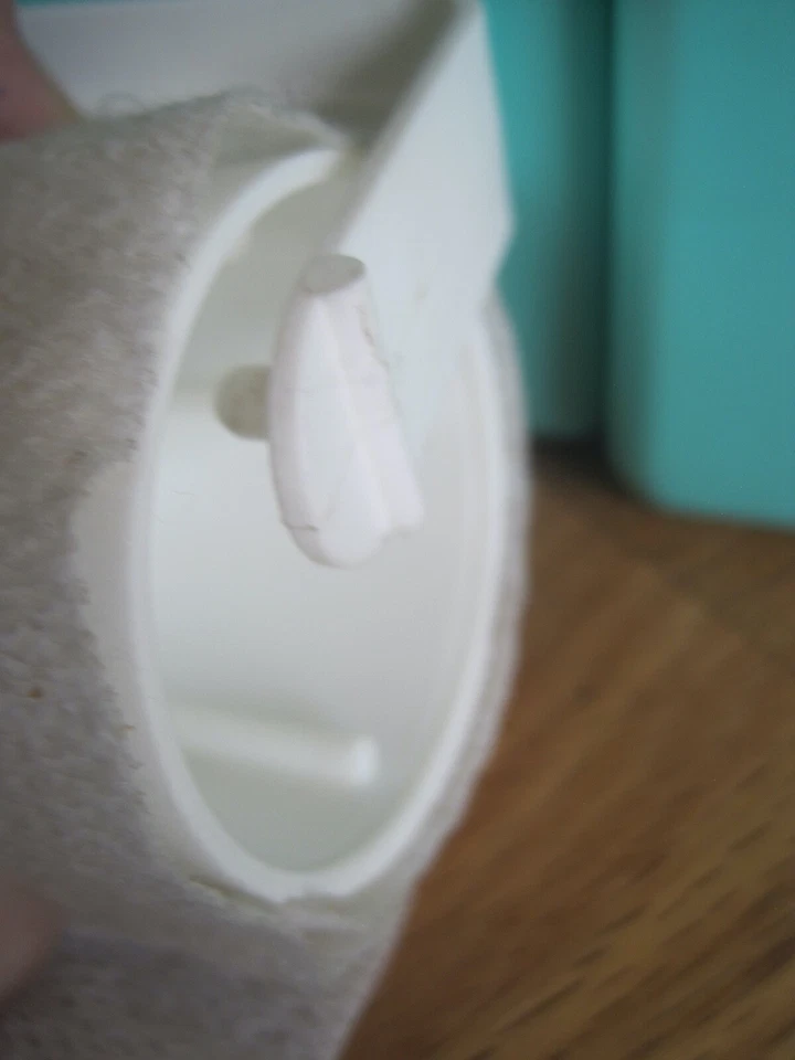 Silla para orinal Cabbage Patch con volante y caja juguete vintage Foto 3 de 4