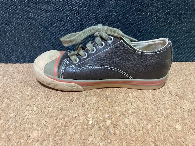 Zapatillas Morgan and Milo Little Boy Marrón Talla 11 Cuero Superior Foto 4 de 4