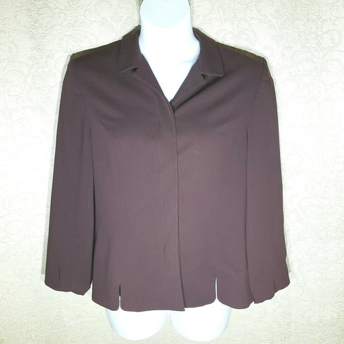 Valerie Stevens Suit Petite Stretch 14P 