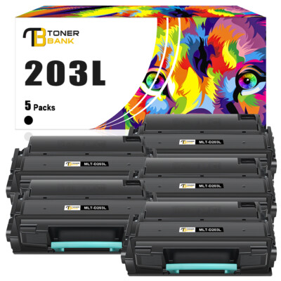 5 Toner für Samsung MLT-D203L Xpress SL-M3320ND M3820 M3820ND M3820DW M4020ND