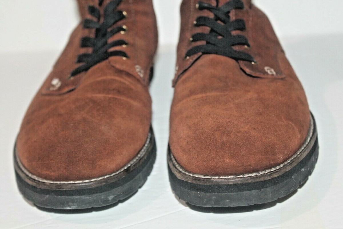 Woolrich Explorer Leather Suede Mens Waterproof Chestnut Brown Lace Up Boots 12 Men main image 3