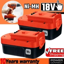 2Pack 18V for Black and Decker HPB18 18 Volt 4.5Ah Battery HPB18-OPE Replacement