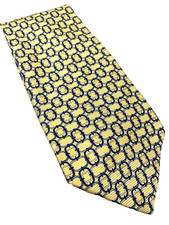 Tommy Hilfiger Mens Tie Silk Necktie Multicolor 58 Long 3.75 Width