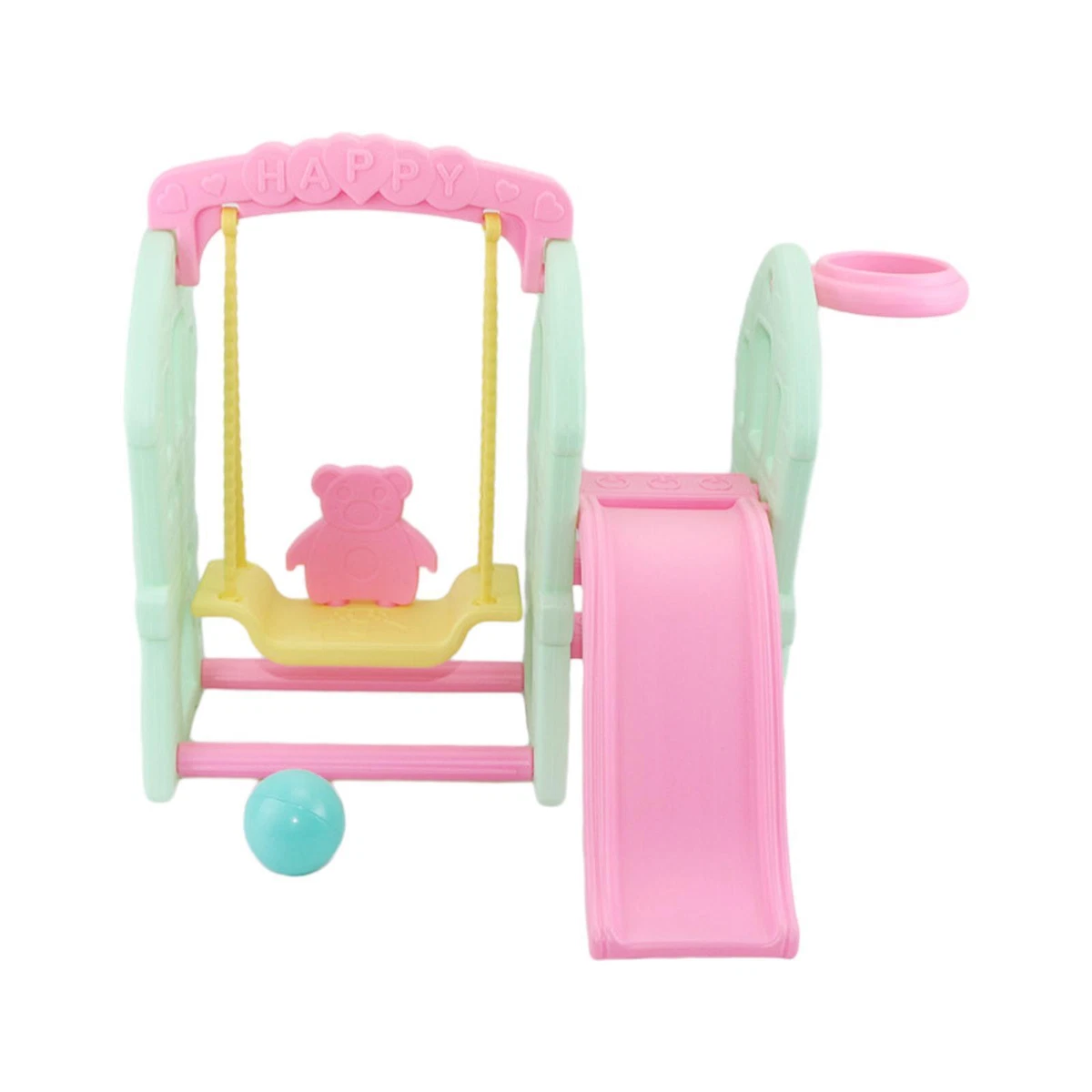 Kids Doll Swing Toys Girls Dolls House Furniture Accessories