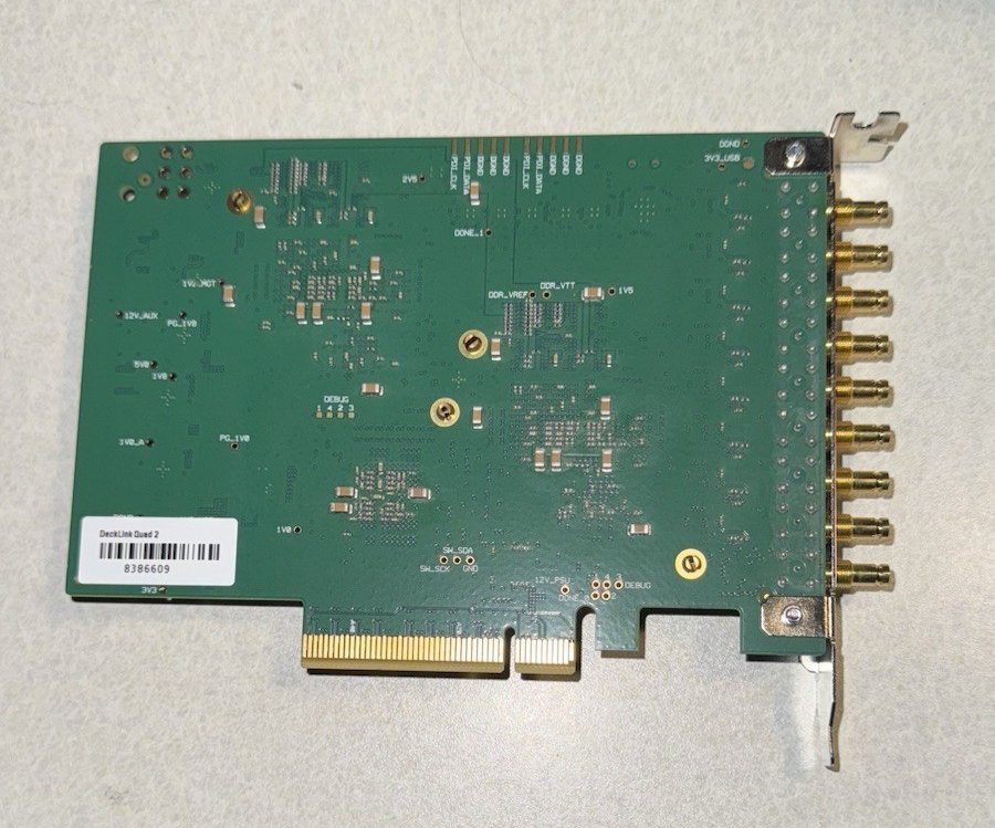 Blackmagic Design DeckLink Quad 2 (8 ch.) SDI Capture and
