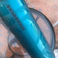 Starbucks teal green 16oz Cold Cup