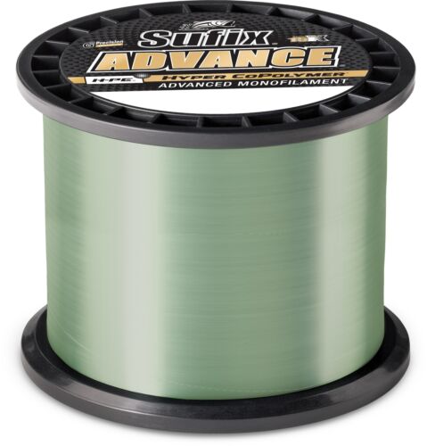 Sufix 604 Advance Monofilamento H-PE Mono line1200 Yd Scegli colore e #test 17-25 - Foto 8 di 9