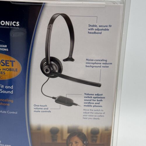 Zestaw słuchawkowy Plantronics do bezprzewodowego telefonu IP Polycom Linksys Cisco GrandStream - Zdjęcie 13 z 13