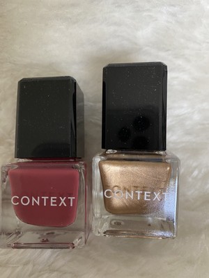 CONTEXT Double Nail Polish Lacquer Set in DON'T CRY & ROCKET QUEEN New IPSY!