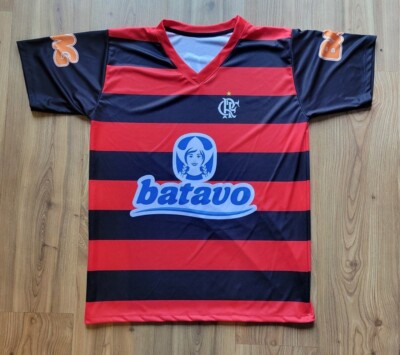 Maillot Fan Ronaldinho Flamengo – Taille Gr – Neuf Avec étiquettes Agmar