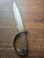 Confederate Stamped Bowie Knife Brass Guard Heinz Replica Columbia SC