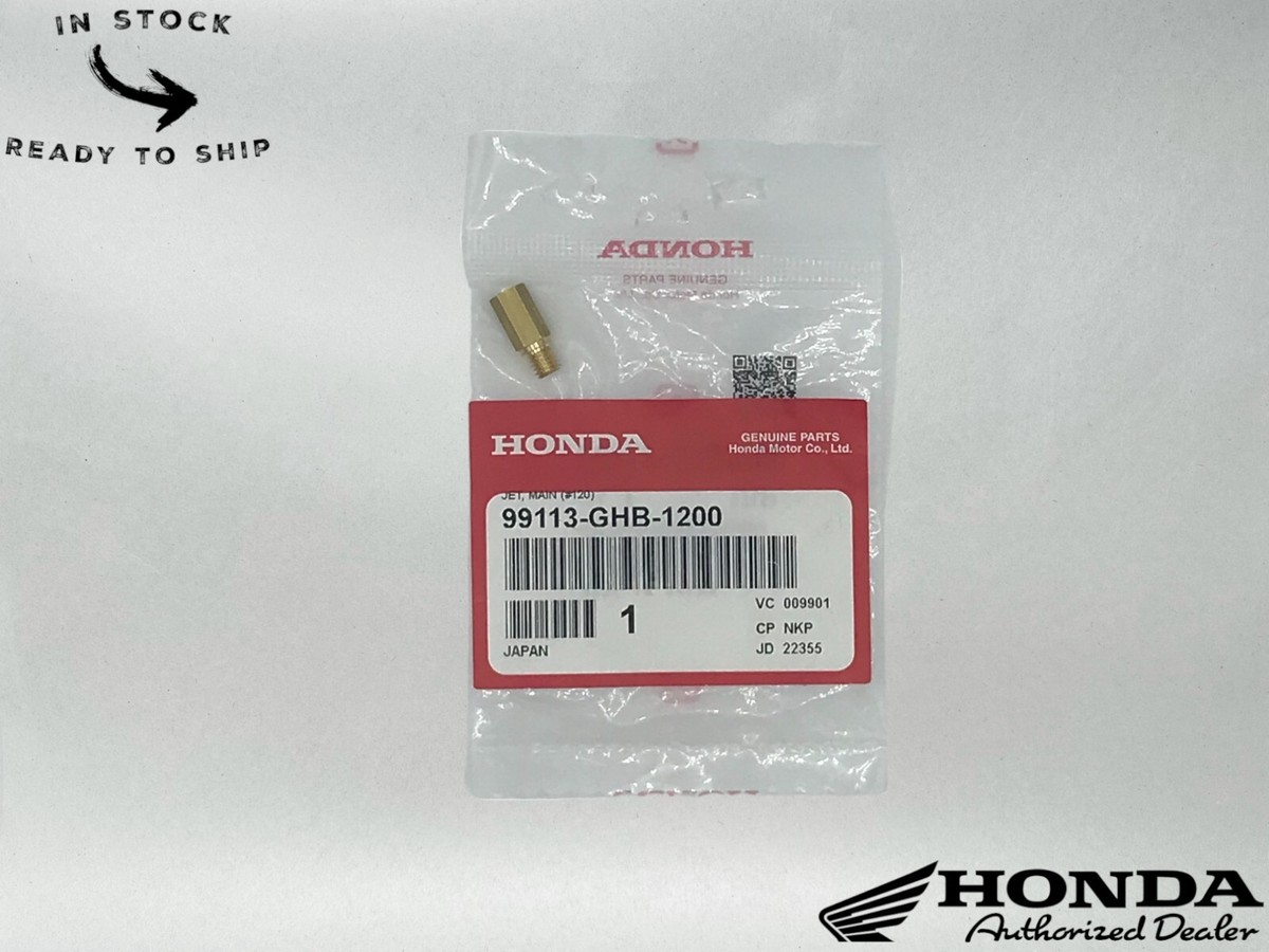 えいじ Honda Genuine OEM Main Jet 99113-GHB-1200 | eBay