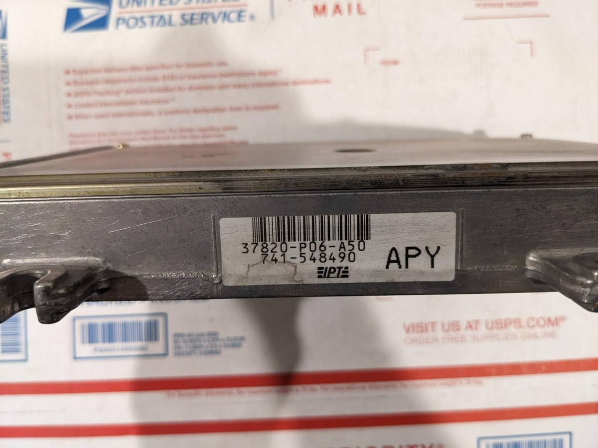 1992-1995 Honda Civic & Del Sol ECU 37820-P06-A50 1.5L A/T ECM