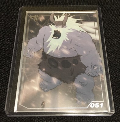 051 Limited Run Games Jotun Valhalla Edition 051 Silver Trading Card Series 1
