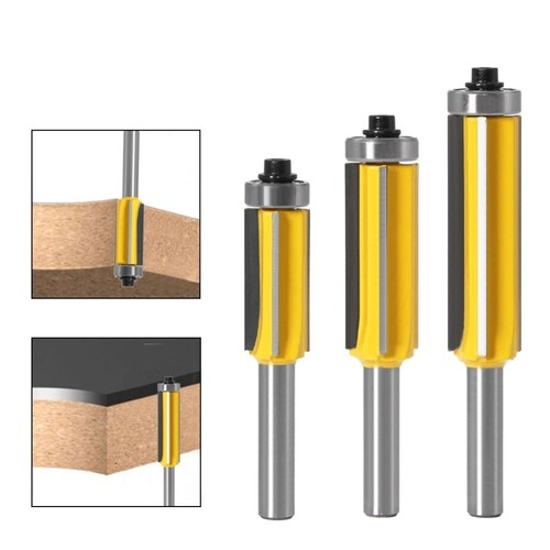 Carbide Flush Trim Router Bit 4 Blade Slotting Cutter Woodworking ...