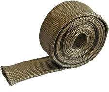 10ft Heat Hose Fiberglass Wrap Shield Sleeve Wire Fuel Line Heat Shield Sleeve 10ft Heat Hose Fiberglass Wrap Shield Sleeve Wire Fuel Line Heat Shield Sleeve
