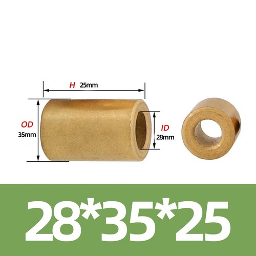 Metric Oilite Plain Bronze Sintered Bearing Bushes Series 3-60mm ID-High Quality - Picture 57 of 82