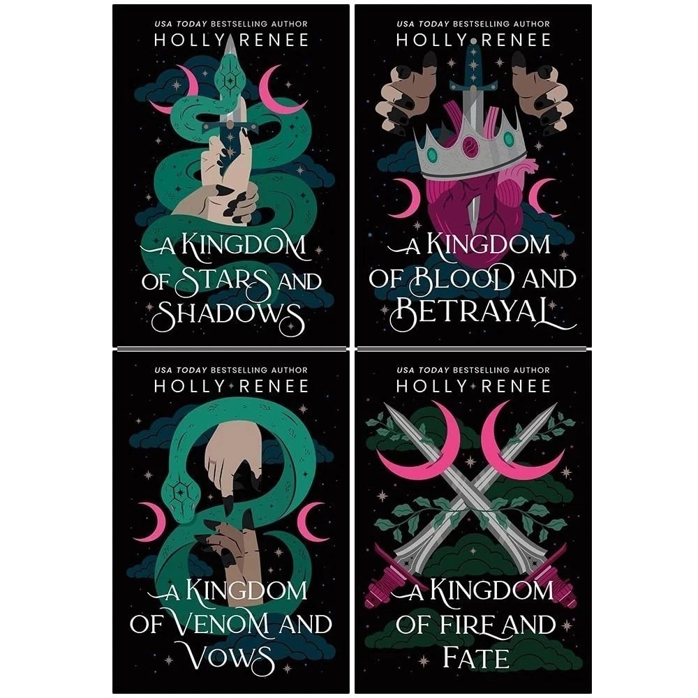 Stars and Shadows Series 4 Books Collection Set By Holly Rene Stars and Shadows