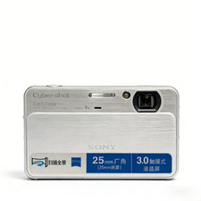 Sony Cyber-shot DSC-T99 14.1MP CCD Digital Camera 4x Carl Zeiss ZoomTouch Screen