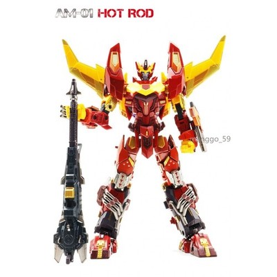 AM-01 AMT-01 Adamas Machina Rodimus Hot Rod Action Figure 25CM IN stock Gift