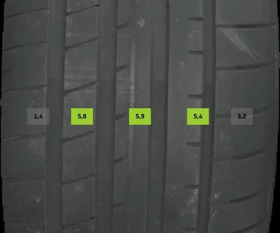 4x Sommerreifen 245/40 R19 94W Goodyear Eagle F1 DOT 22 4-5mm