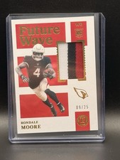 2021 Panini Encased - Future Wave Materials Rondale Moore #FWM-RM Gold /25 