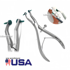 1Pc Dental Crown Remover Pliers Temporary Teeth Crown Remover Forceps Soft Pad