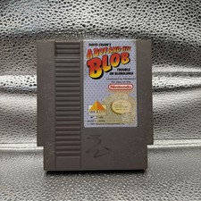 A Boy and His Blob: Trouble on Blobolonia NES Cartridge Tested Good