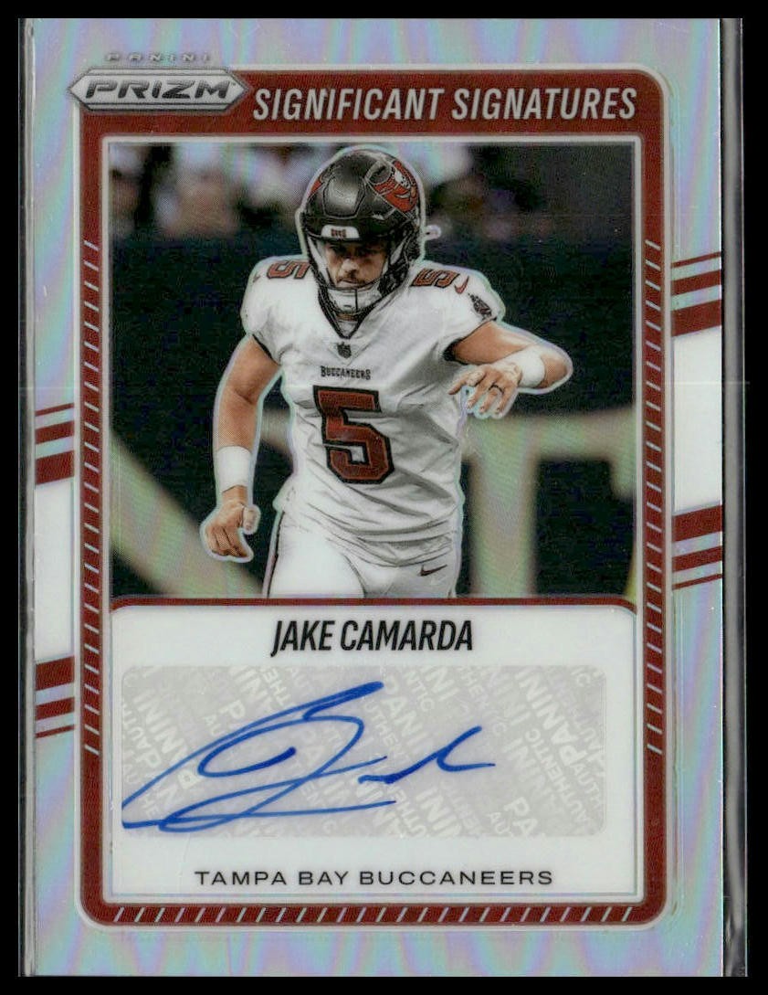 2025 Panini Prizm #SSI-JCA Jake Camarda Significant Signatures