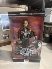 Harley Davidson Barbie Doll Blonde 1999 Mattel Collectors Edition - Box Damage