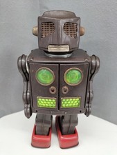 Horikawa Tin Toy Robot Space Demon Vintage Japan Battery Operated 709EK43