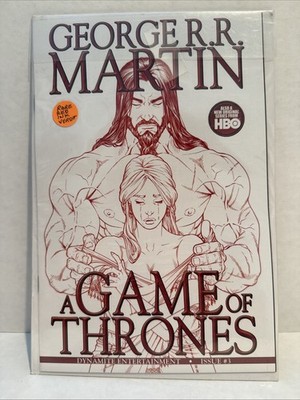 A Game of Thrones #3 2nd Print Red Variant (Dynamite)