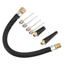1 Set Portable Air Pump With Inflation Tapered Nozzle Extension Hose For Bicy... 1 Set Portable Air Pump With Inflation Tapered Nozzle Extension Hose For Bicy...