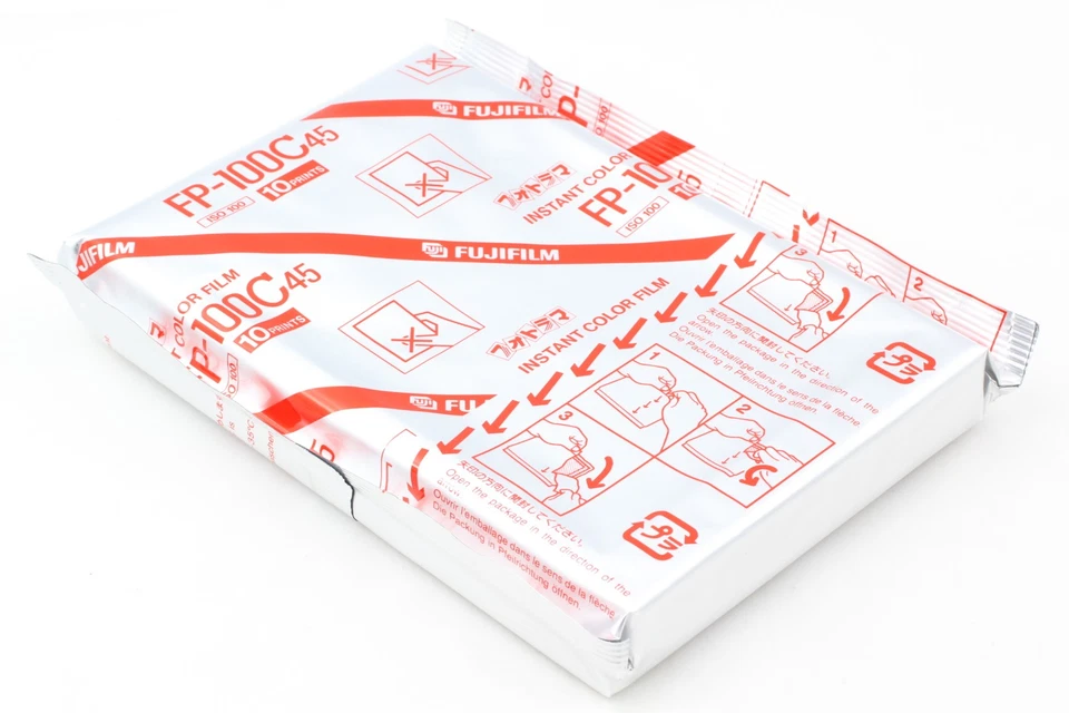 [Unused] Fujifilm Fuji FP-100C 45 Instant Color Film Expired 2005 From JAPAN - Image 4 of 4