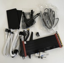 PCIe 4.0 GPU Vertical Mount Lot   LINKUP Ultra Riser, Brackets, Cables, Hardware