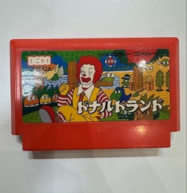 DONALD LAND Nintendo NES Family Computer Famicom FC with BOX From Japan Tested