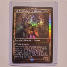 MTG Ob Nixilis, Captive Kingpin March of the Machine: The Aftermath 0091 FOIL