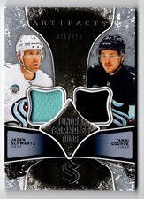 2024-25 Upper Deck Artifacts Tundra Teammates Duos Jaden Schwartz / Yanni Gourde
