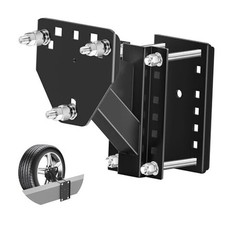 Spare Tire Mount for Utility Trailer Accessories,3-Nut Design 3 Nut 4-5.5 Inch