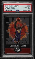 2019-20 Panini Mosaic Jam Masters LeBron James #16 PSA 10 GEM MT 1cc7