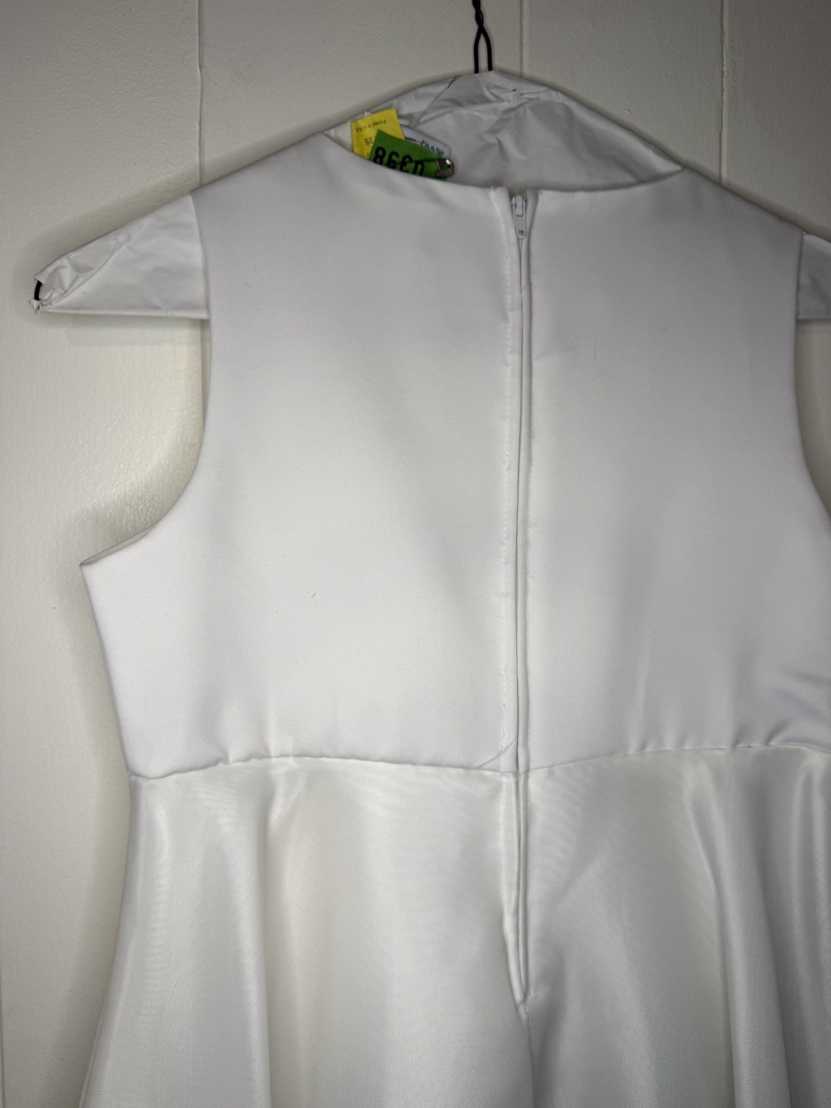 Sugar Plum White Girls Formal Dress Size 10 image 3