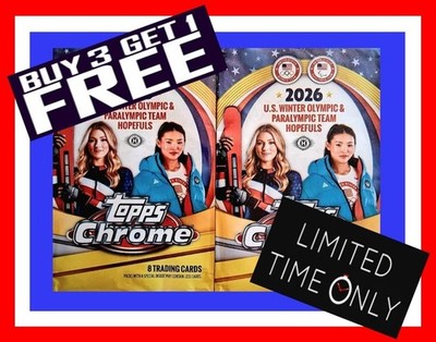 2026 Topps Chrome U.S. Winter Olympic and Paralympic Hopefuls