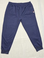 FILA Men's Snap Pocket Pants Navy Blue Athletic Style size XXL VTG