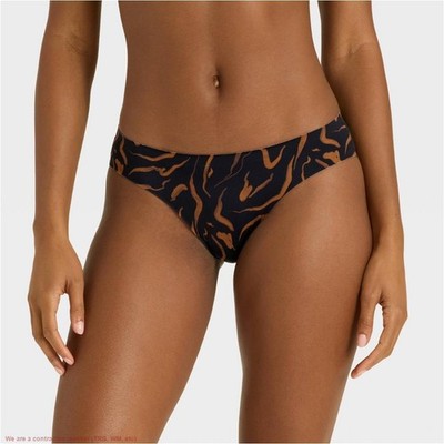 Women's Luxury Collection Bikini Underwear - Auden Black Wave M *SEE DEAL!!!*